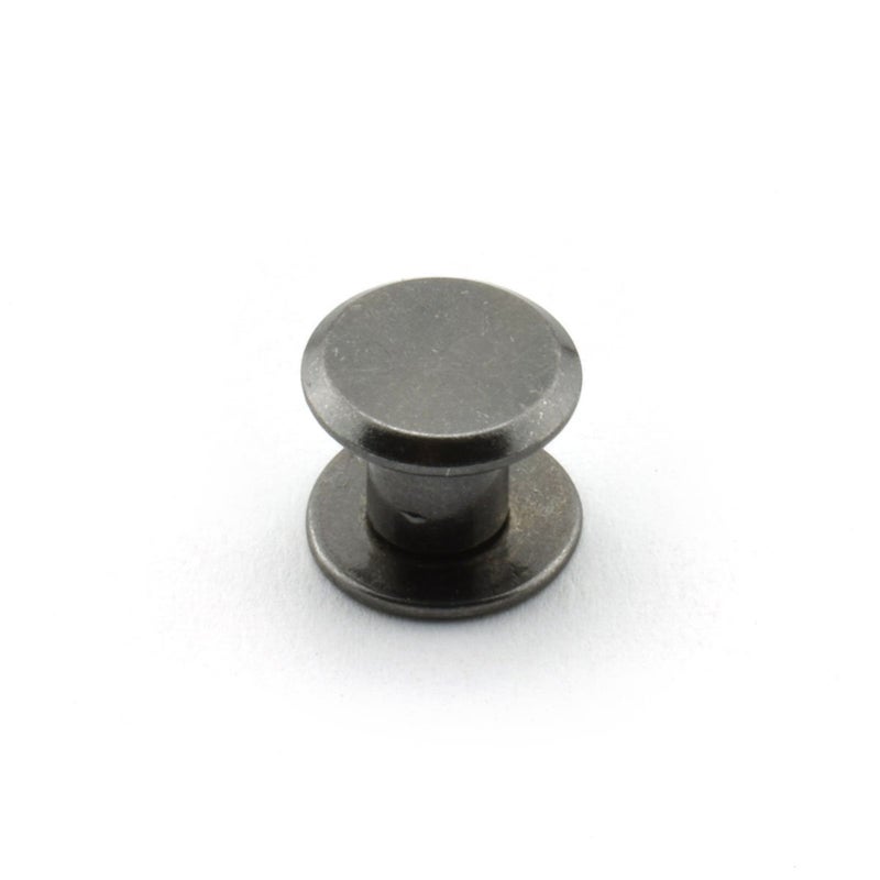 LQ Industrial 120pcs Chicago Screw Cross Head Phillips Drive Binding Screws Rivet Book Binding DIY Leather Craft Assembly Bolt 5x6mm Black - Image 3